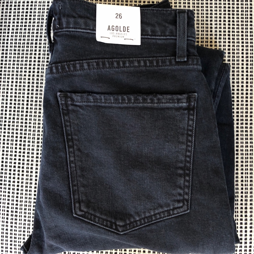 NWT Agolde Nico high rise slim jeans in Relic 26